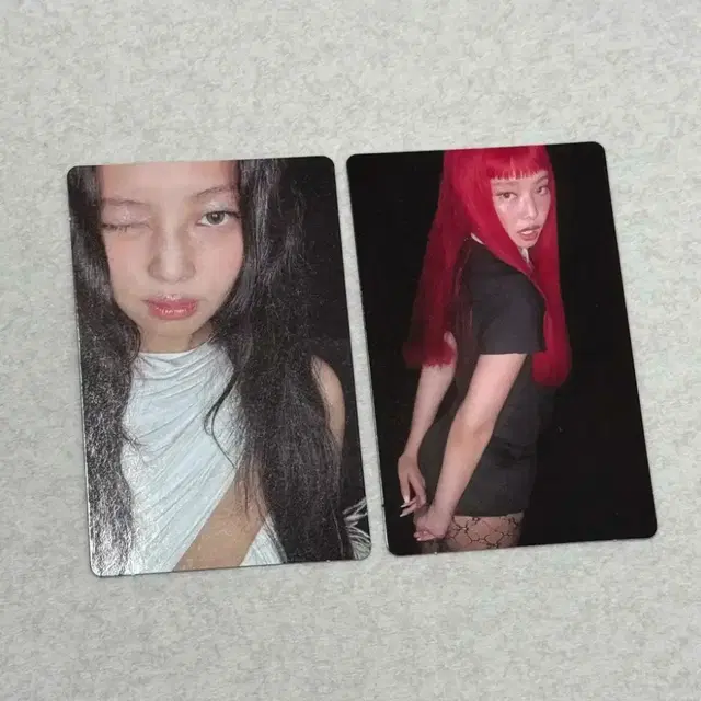 [일괄] 블랙핑크 제니 솔로 루비 앨범 포카 포토카드