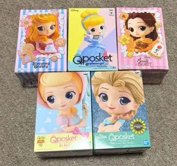 Qposket 디즈니 프린세스 피규어 5종 세트