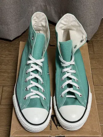 컨버스 올스타 AS J HI 민트 그린 29cm 박스 없음 새상품급