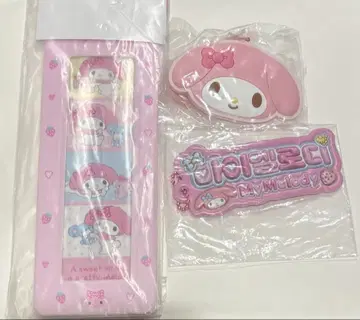 마이멜로디 산리오 캐릭터 대상 러버 거울 명찰 참