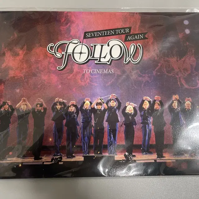 세븐틴 팔로우 어게인 시네마 프로그램북 판매
