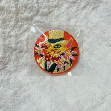 스튜디오 지브리 고양이의 보은 자수 캔뱃지 바론