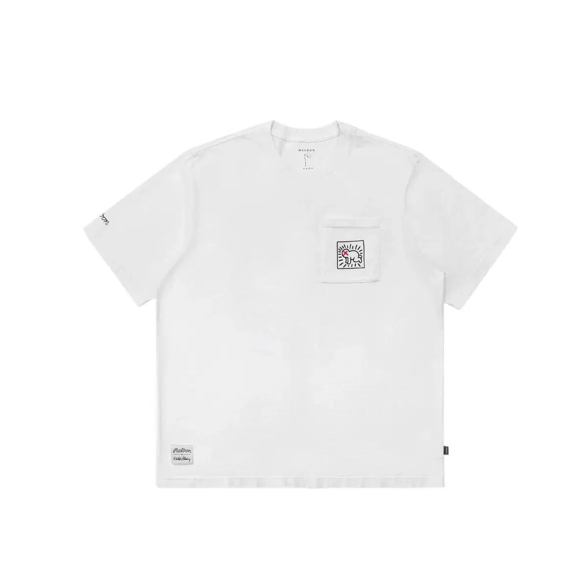 [새제품/정품] Malbon 말본골프 x 키스헤링 T-shirts