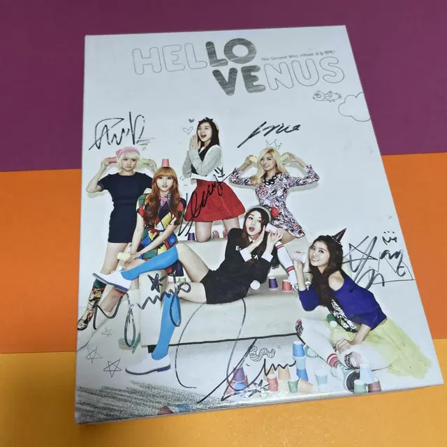 [친필싸인앨범] 권나라 헬로비너스 Hello Venus 미니 2집