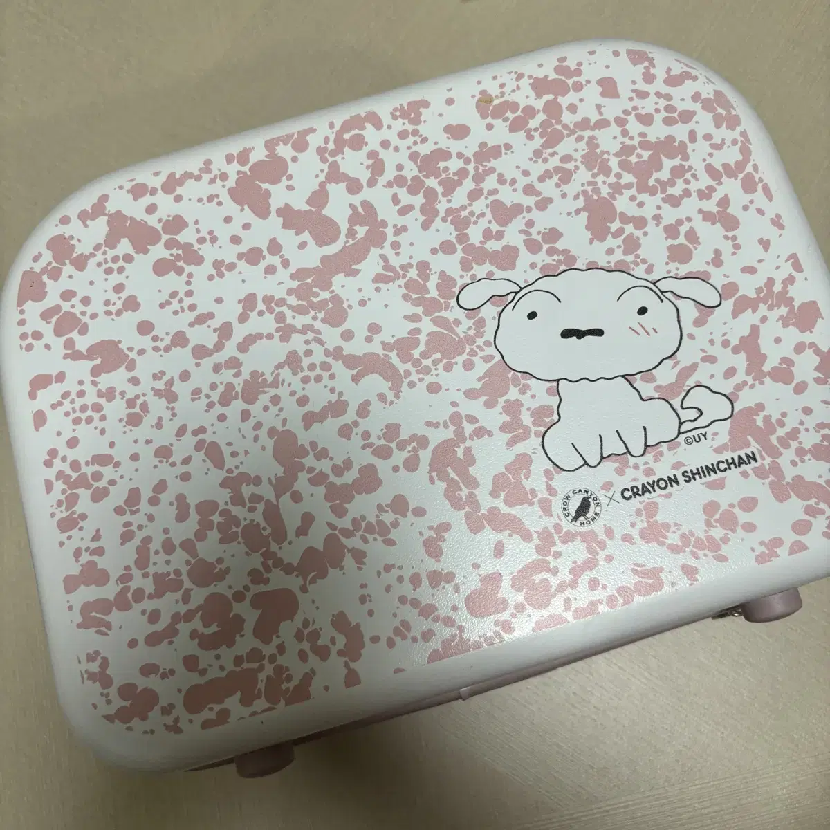 짱구 흰둥이 X 크로우캐년 레디백 캐리어 새상품