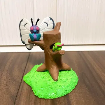포켓몬 리멘트 데스크에서 숨바꼭질 바타프리 캐터피