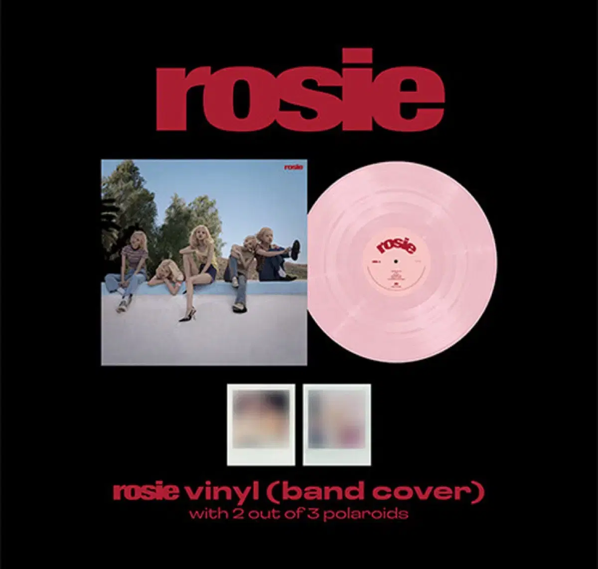 Stock3,New) ROSIE ROSIE Band Cover Version rose LP