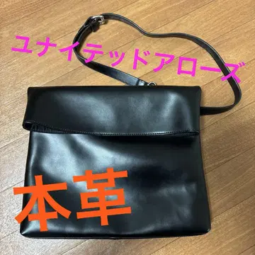 유나이티드 애로우즈 정품 가죽 숄더백 세컨드 백