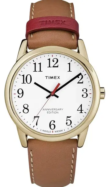 새상품 단종 40주년 Timex (타이맥스) 이지 리더 남성용