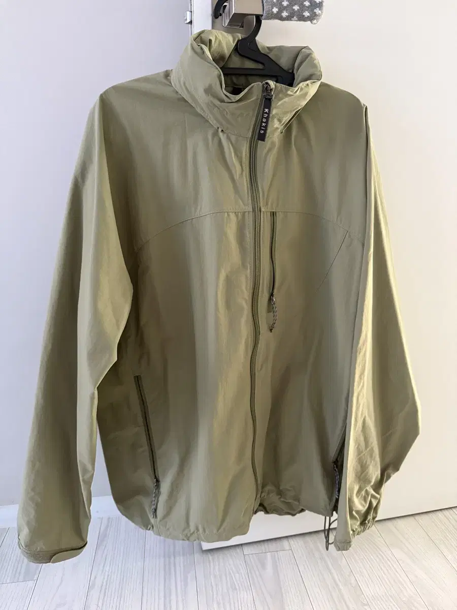 카키스 Nylon mill jacket Moss [Large]