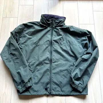 레어 80년대 나일론 자켓 L.L.BEAN 엘엘빈 올리브