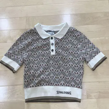 ZARA SPALDING 자카드 피케 셔츠 자라