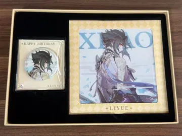 원신 샤오 운명의 날 쇼 생일 생일 축제 캔뱃지 색지