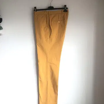 CARVEN 칼벤 오버다이 코튼 팬츠 머스타드 42