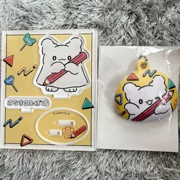 넥스트 카와이 카페 하나마루 유령 아크릴 스탠드 마시멜로 키링