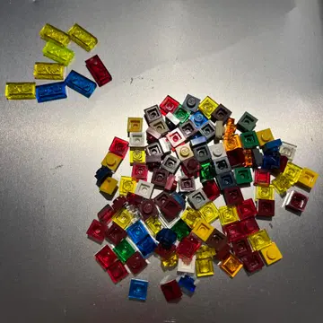 레고 1포치 2포치 도트 사각 클리어 대량