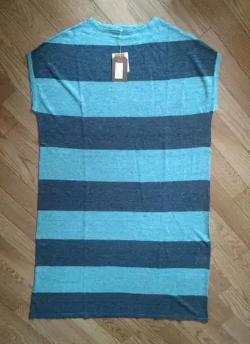 ichiAntiques 린넨 보더 슬리브리스 원피스 이치