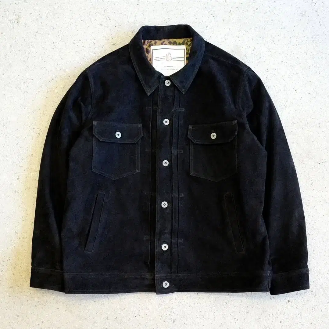 Blackout Suede Jacket XL