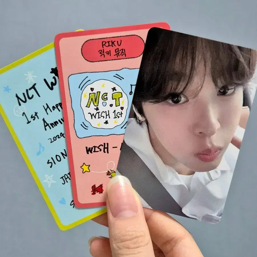 NCT | 엔시티 [Nct Wish Riku] 1st Anniversary Poca Lucky Card Set