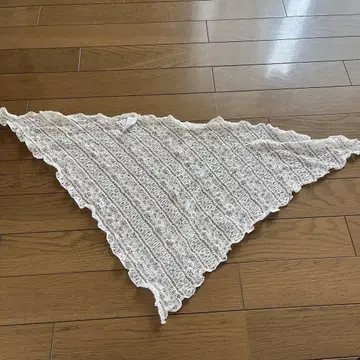 이에나 IENA 화이트 레이스 스카프 반다나