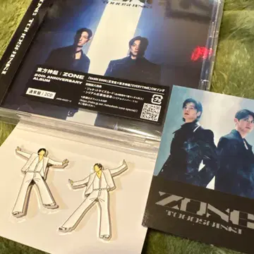 동방신기 20주년 기념 앨범 ZONE 니코이치 핀즈 세트