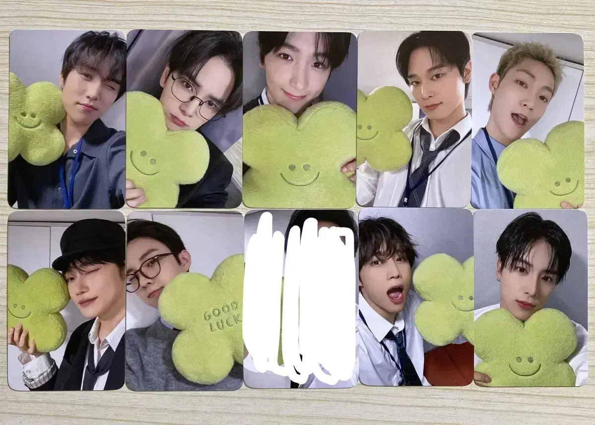 더보이즈 Unexpected 메이크스타 행운 미공포 분철 포카