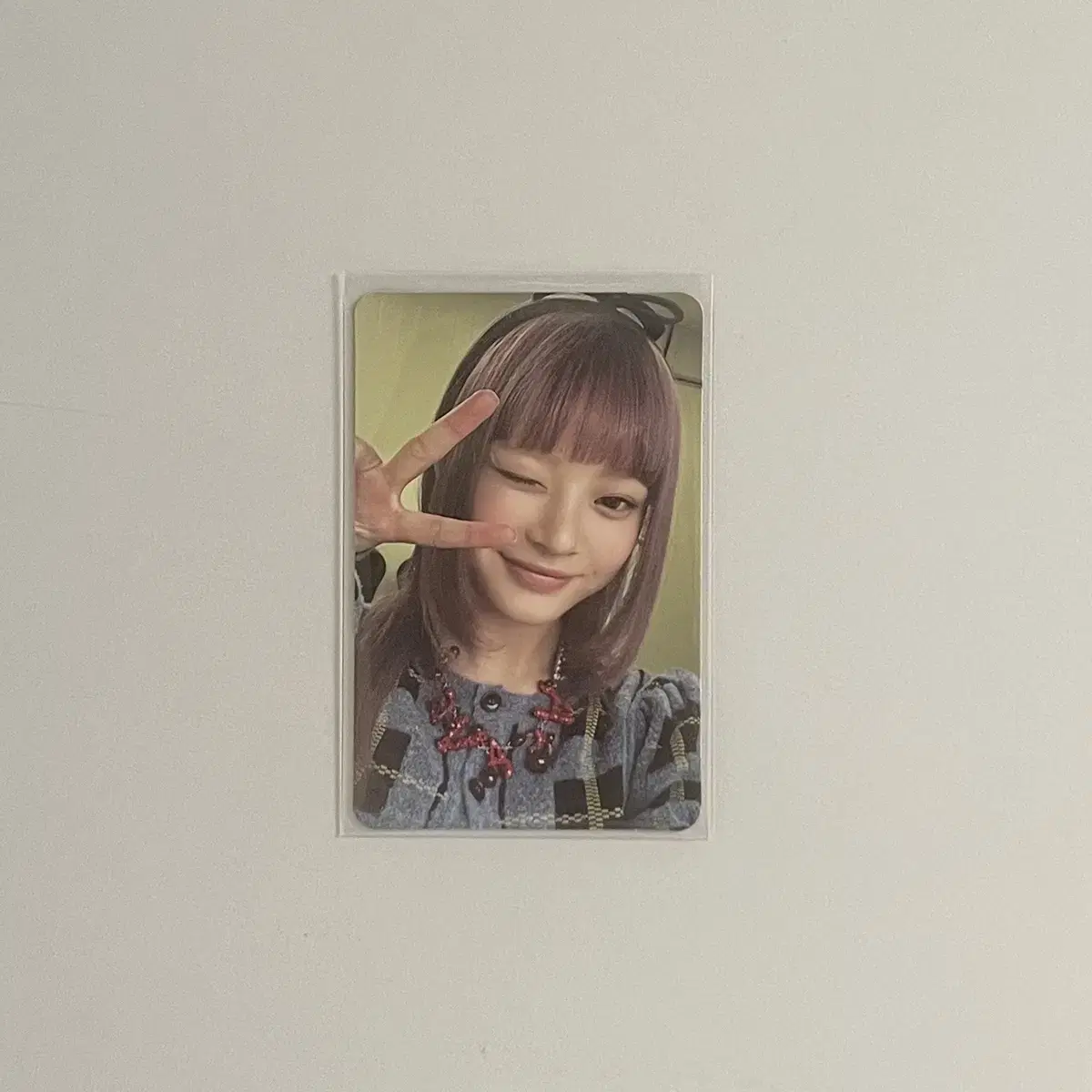 e.ji Newjins Hanni OMG broadcast photocard