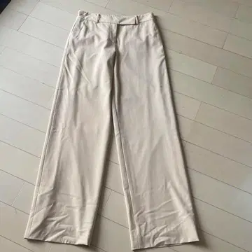 [다나 캐런] 베이지 와이드 팬츠 톨 사이즈