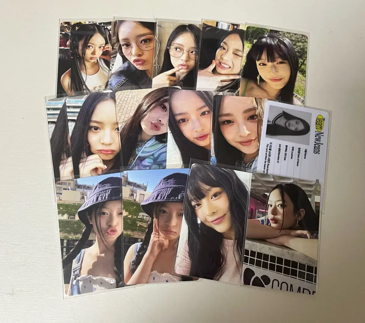 뉴진스하니포카위버스일괄abcnjz드볼해린민지다니엘팝업혜인앨범블루북어텐션