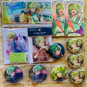 앙스타 토모에 히요리 캔뱃지 아크릴 스탠드 묶음 판매