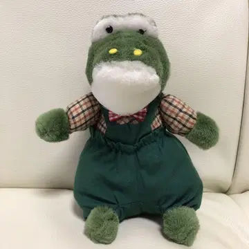 악어 봉제 인형 쇼와 레트로 와니 레어템
