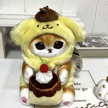 모프 샌드 산리오 캐릭터즈 폼폼푸딩 봉제 인형 마스코트