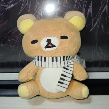 키보드 머플러 리락쿠마 음표 컬렉션 봉제 인형