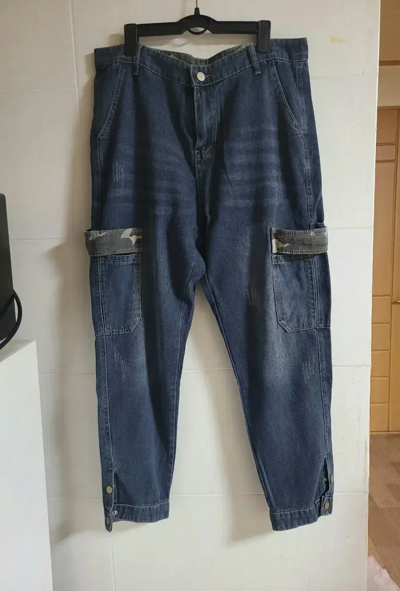 남성)데님~조거 카고팬츠(새상품36~)