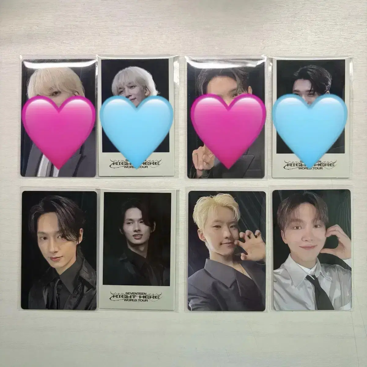 세븐틴 월드투어 라잇히어 고양콘 디지털코드 디코 포카 특전 양도