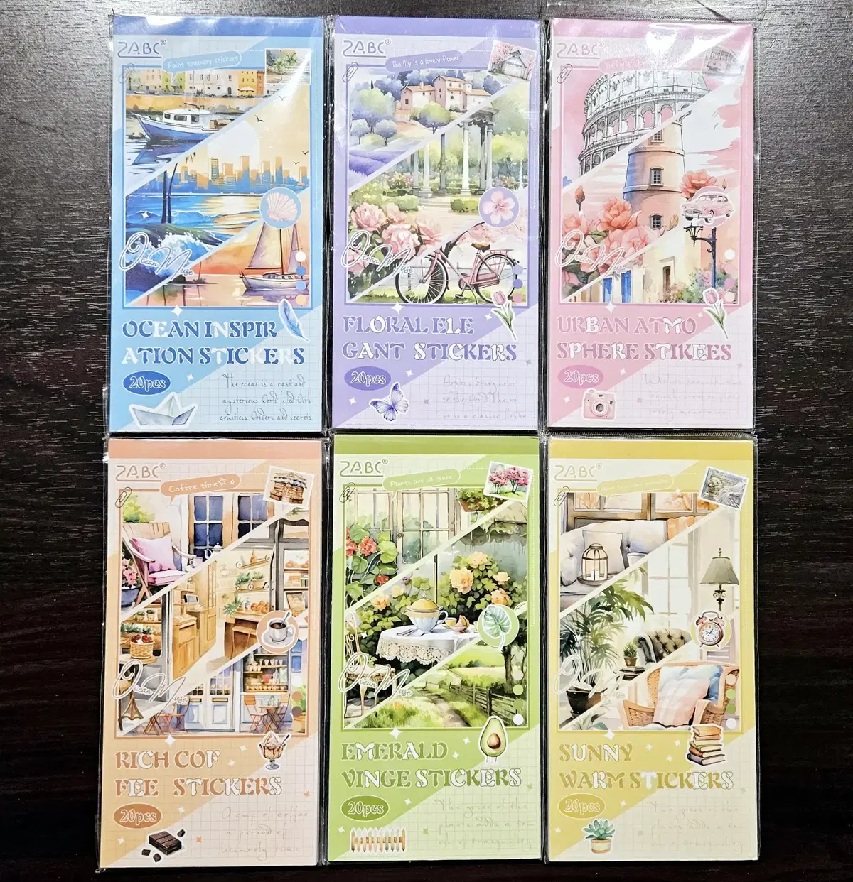 신품 스티커북 10