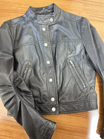 BCBG 라이더 자켓 가죽 자켓