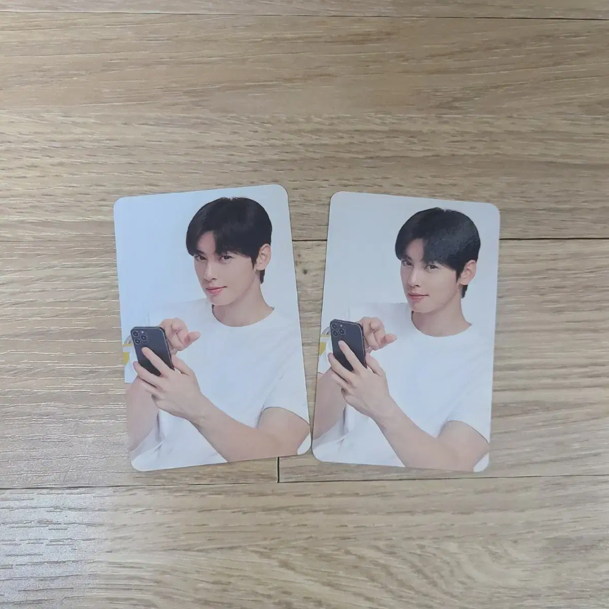 노랑통닭 차은우 포카