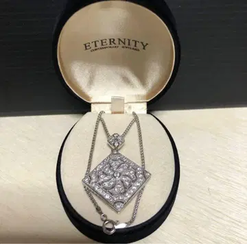 ETERNITY 목걸이 실버 이탈리아제 로켓
