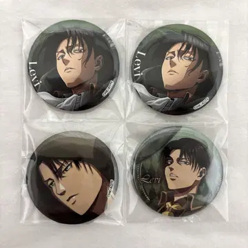 진격의 거인 WIT STUDIO 리바이 트레이딩 캔뱃지 가면무도회