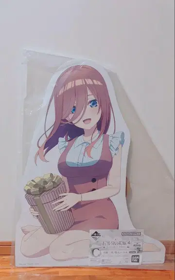 5등분의 신부 제일복권 C상 나카노 미쿠 특대형 패널 덤