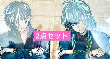 악마 집사와 검은 고양이  바스틴 보스키 쿠라스 아크릴 스탠드 2개 세트