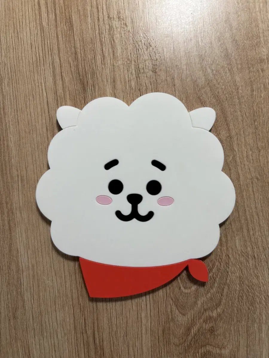 BT21 RJ 알제이 실리콘 컵코스터