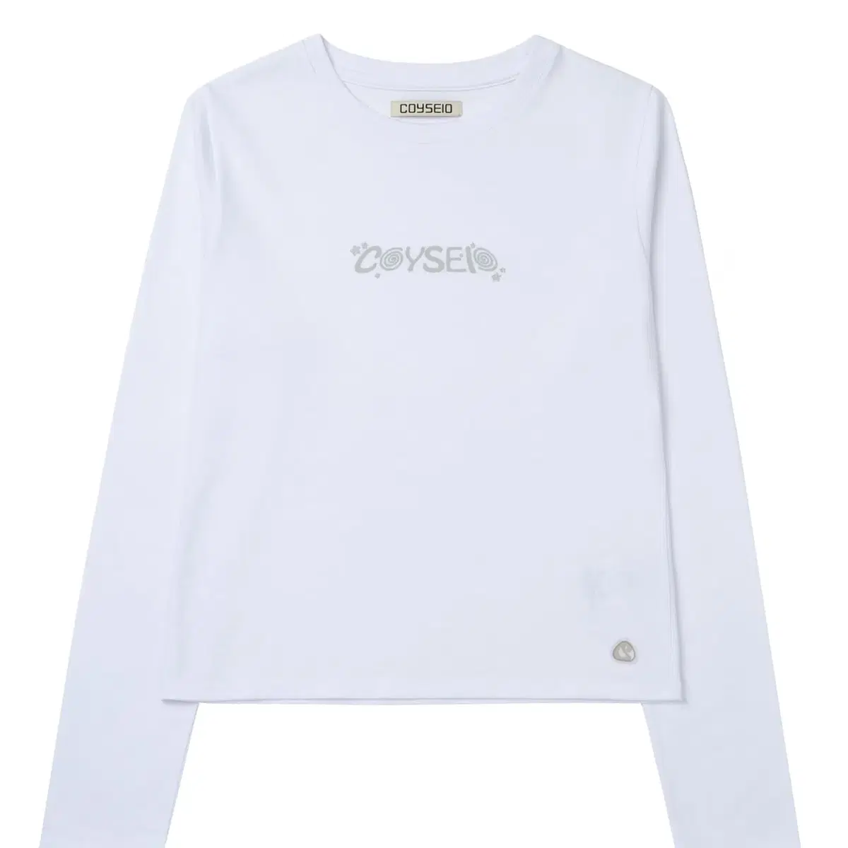 coyseio Prong Snap Mini Logo Tee Navy on Bunjang Global Site.