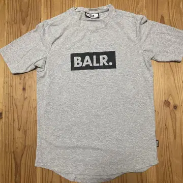레어/BALR./볼러/그레이/반팔 티셔츠/M 사이즈/풋살