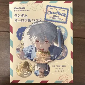 ChroNoiR BlueMemories 캔뱃지 쿠츠하 카노 쿠로노와
