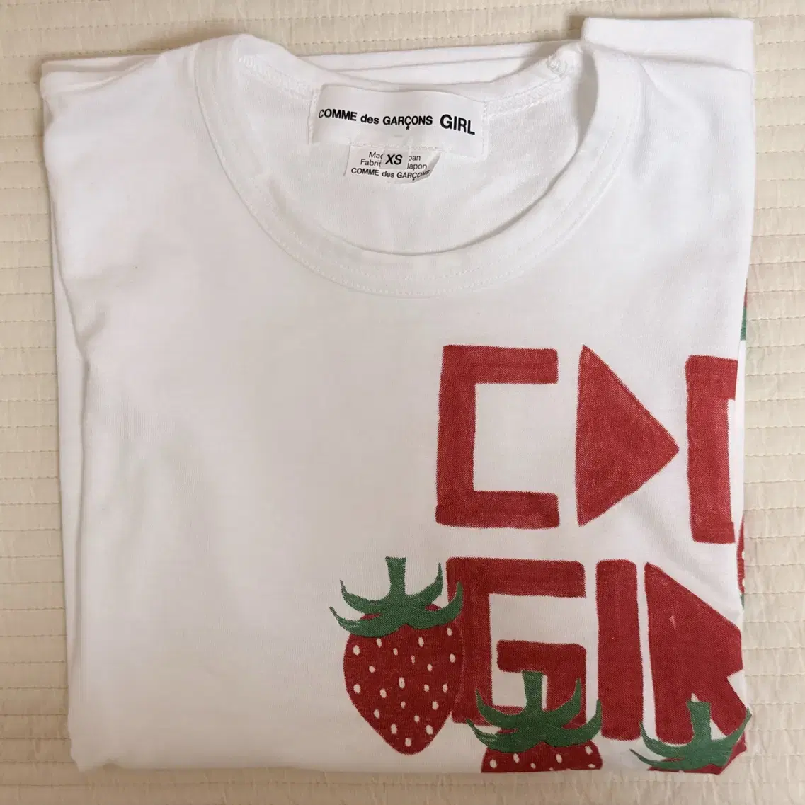 COMME des GARÇONS GIRL T-shirt Brett Westfall | Special collaboration t-shirts by Comme des
