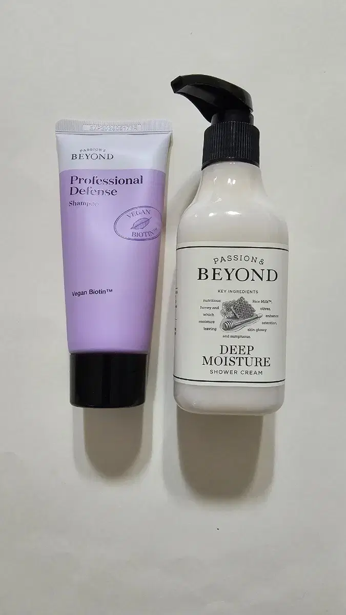 (미개봉새상품)2종일괄 비욘드딥모이스처샤워크림200ml+비욘드샴푸