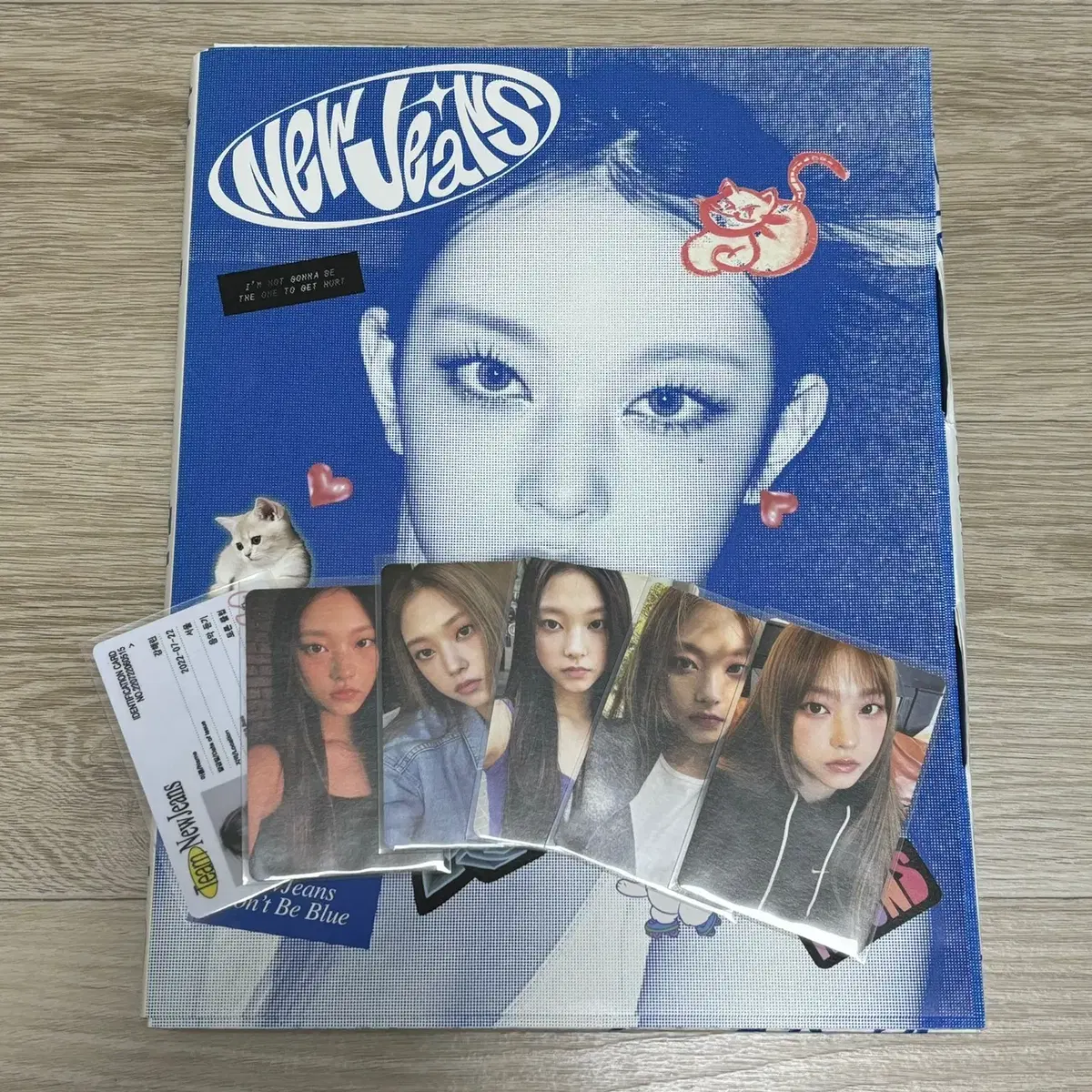 뉴진스 해린 어텐션 앨범 판매(포카 포함)