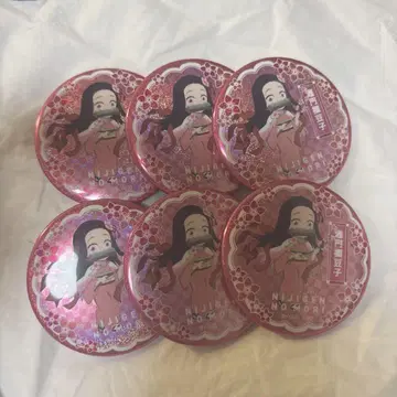 귀멸의 칼날 니지겐노모리 네온 캔뱃지 카마도 네즈코